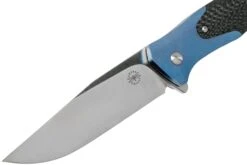 Amare Knives Track Blue, Hoja Satinada, Navaja -Böker || Spyderco || Buck Ventas AS TR BL 03 amare knives
