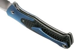 Amare Knives Track Blue, Hoja Satinada, Navaja -Böker || Spyderco || Buck Ventas AS TR BL 05 amare knives