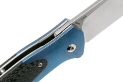 Amare Knives Track Blue, Hoja Satinada, Navaja -Böker || Spyderco || Buck Ventas AS TR BL 06 amare knives