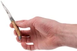 Laguiole En Aubrac Navaja 7 Cm De Madera De Olivo, L0207OLI-SSB1 -Böker || Spyderco || Buck Ventas AUL0207OLI SSB1 08 laguiole en aubrac aul0207oli ssb1 08