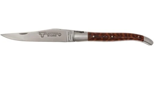 Laguiole En Aubrac HP 12cm Snakewood Limado A Mano L0212AMH-FSI1 3 Laguiole En Aubrac HP 12cm Snakewood Limado A Mano L0212AMH-FSI1 -Böker || Spyderco || Buck Ventas AUL0212AMH FSI1 01 laguiole en aubrac aul0212amh fsi1 01
