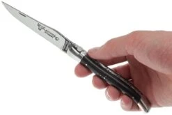 Laguiole En Aubrac HP 12cm De Madera De ébano Limado A Mano L0212EBH-FSI1 16 Laguiole En Aubrac HP 12cm De Madera De ébano Limado A Mano L0212EBH-FSI1 -Böker || Spyderco || Buck Ventas AUL0212EBH FSI1 07 laguiole en aubrac aul0212ebh fsi1 07