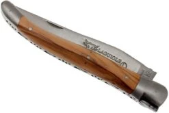 Laguiole En Aubrac Classic 12cm De Madera De Olivo L0212OLI-FSB1 -Böker || Spyderco || Buck Ventas AUL0212OLI FSB1 03 laguiole en aubrac aul0212oli fsb1 03