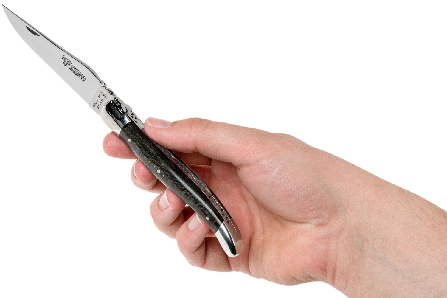 Laguiole En Aubrac Classic 12cm De Madera De Plátano Azul L0212PYBI/FSJ1 10 Laguiole En Aubrac Classic 12cm De Madera De Plátano Azul L0212PYBI/FSJ1 - Imagen 8