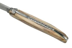 Laguiole En Aubrac Le Perlé 12 Cm L0512WA6J3DB Balbach Damast Full Handle Madera De Haya -Böker || Spyderco || Buck Ventas AUL0512WA6J3DB 07 laguioleaubrac