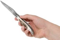 Laguiole En Aubrac 12cm Double Plates, Stag Horn Limado A Mano, L0712BCI/FSB1 -Böker || Spyderco || Buck Ventas AUL0712BCI FSB1 08 laguiole en aubrac