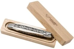 Laguiole En Aubrac 12cm Double Plates, Stag Horn Limado A Mano, L0712BCI/FSB1 -Böker || Spyderco || Buck Ventas AUL0712BCI FSB1 09 laguiole en aubrac