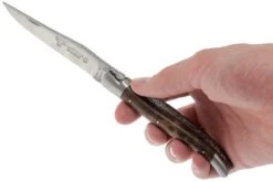 Laguiole En Aubrac 12cm Double Plates, Walnut Burl Limado A Mano, L0712LYI-FSB1 16 Laguiole En Aubrac 12cm Double Plates, Walnut Burl Limado A Mano, L0712LYI-FSB1 -Böker || Spyderco || Buck Ventas AUL0712LYI FSB1 07 laguiole en aubrac aul0712lyi fsb1 07