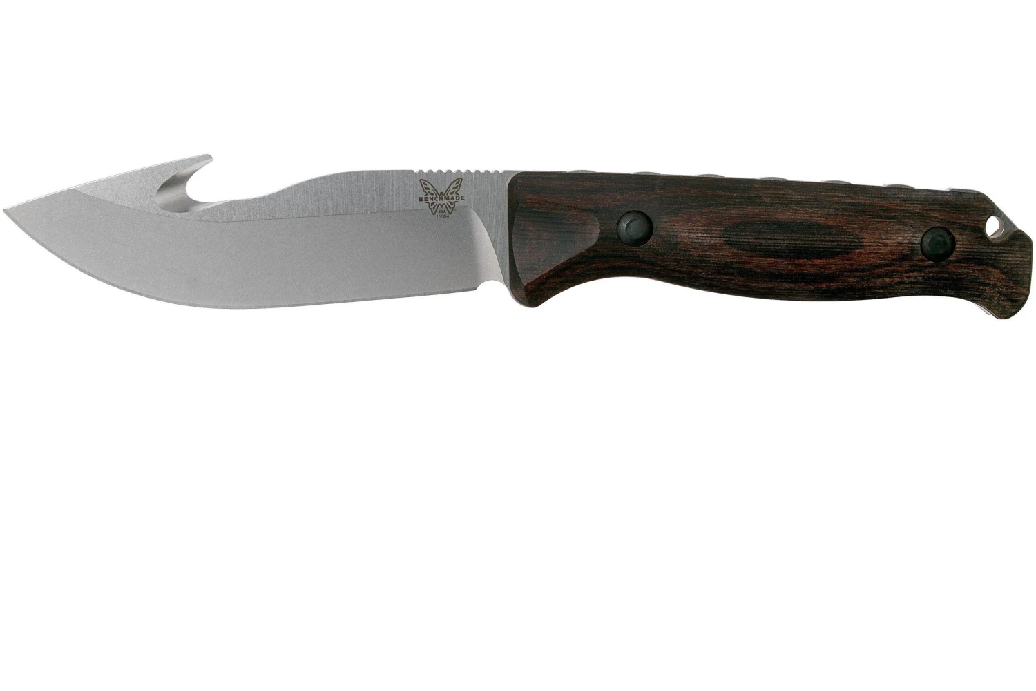 Benchmade Saddle Mountain Skinner Hook Wood 15004 Cuchillo De Caza 3 Benchmade Saddle Mountain Skinner Hook Wood 15004 Cuchillo De Caza
