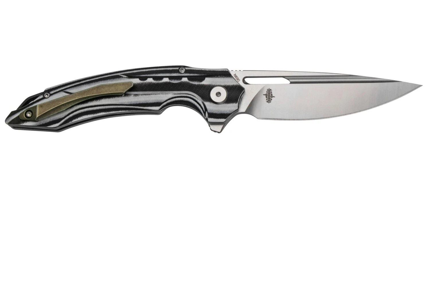 Bestech Ornetta BL02C Stonewashed & Satin, G10 & Carbonfiber, Navaja 4 Bestech Ornetta BL02C Stonewashed & Satin, G10 & Carbonfiber, Navaja - Imagen 2