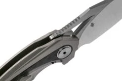 Bestech Nuke BT2107A Grey Blasted Titanium, Blue Marbled Carbon Fibre, Satin Navaja, Diseño Kombou 15 Bestech Nuke BT2107A Grey Blasted Titanium, Blue Marbled Carbon Fibre, Satin Navaja, Diseño Kombou -Böker || Spyderco || Buck Ventas BHBT2107A 06 bestech