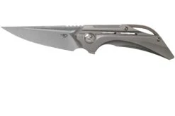 Bestech Vigil BT2201A Grey Blasted Titanium, Satin Navaja, Diseño Kombou