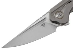 Bestech Vigil BT2201A Grey Blasted Titanium, Satin Navaja, Diseño Kombou 12 Bestech Vigil BT2201A Grey Blasted Titanium, Satin Navaja, Diseño Kombou -Böker || Spyderco || Buck Ventas BHBT2201A 03 bestech