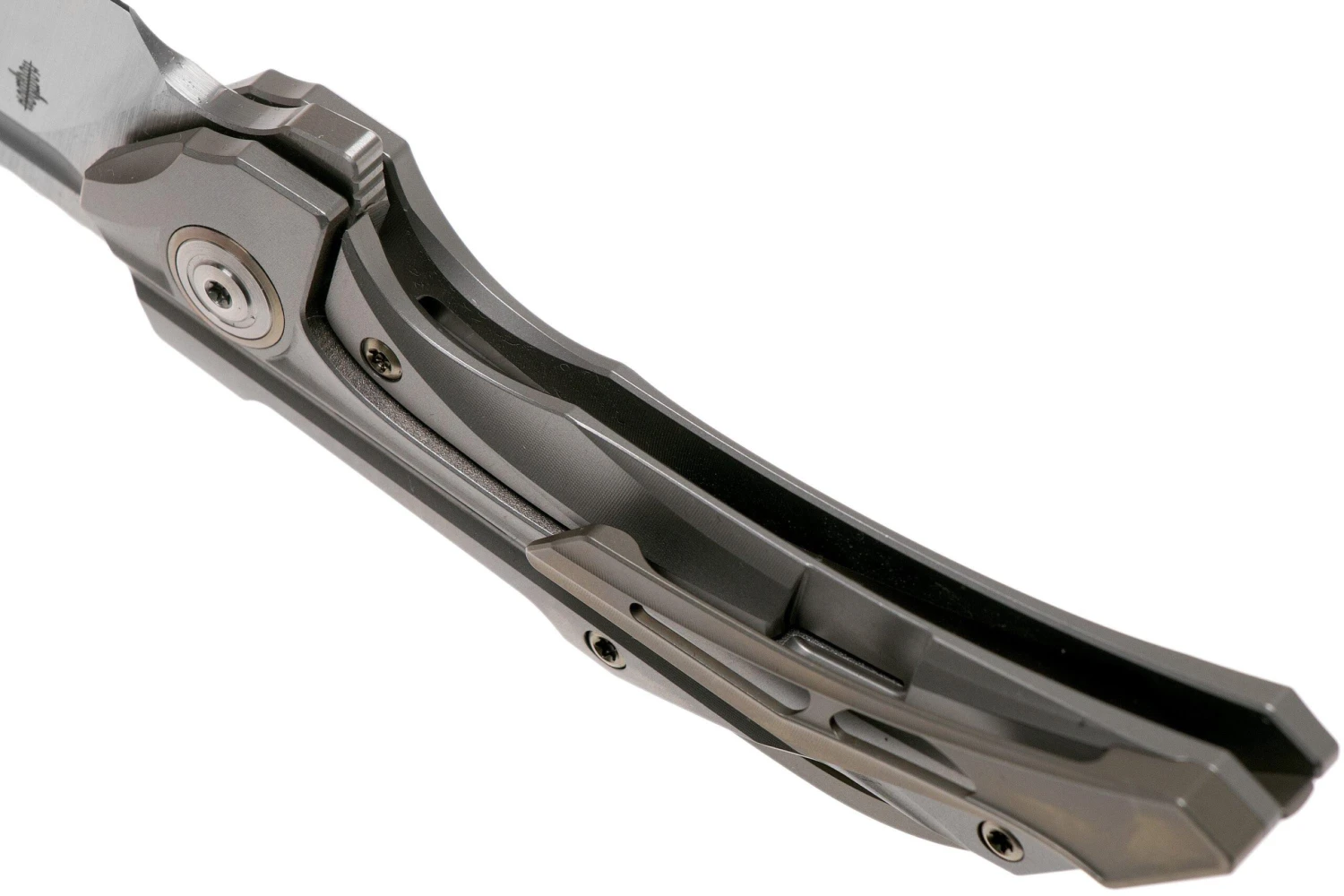 Bestech Vigil BT2201A Grey Blasted Titanium, Satin Navaja, Diseño Kombou 7 Bestech Vigil BT2201A Grey Blasted Titanium, Satin Navaja, Diseño Kombou - Imagen 5