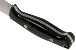 Bark River North Country EDC CPM 154, Black Canvas Micarta, Mosaic Pins Cuchillo Fijo -Böker || Spyderco || Buck Ventas BRK02 054BCMMP 04 bark river knives