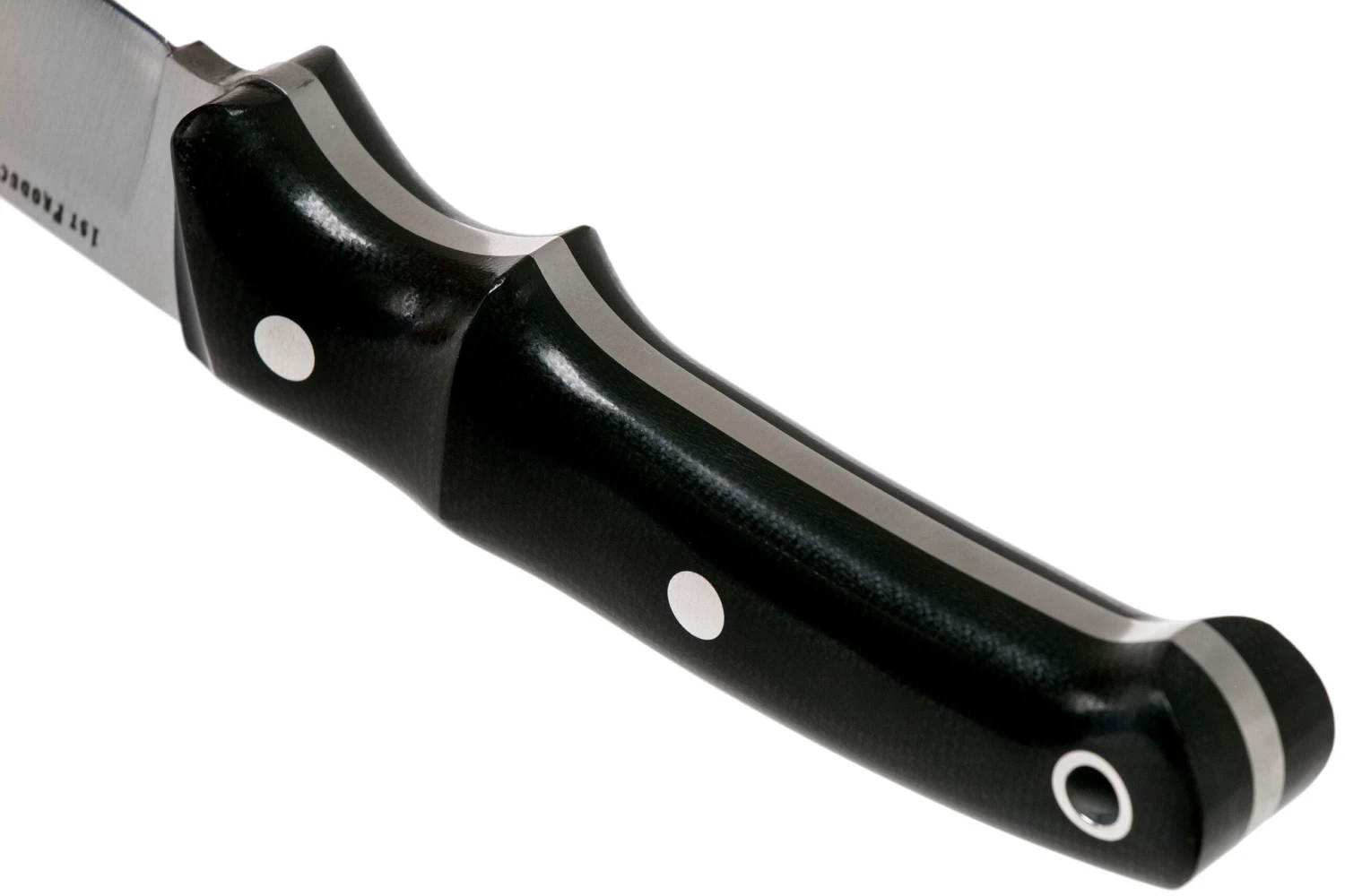 Bark River Guardless Drop Point Hunter CPM 154 Black Canvas Micarta Cuchillo De Caza 6 Bark River Guardless Drop Point Hunter CPM 154 Black Canvas Micarta Cuchillo De Caza - Imagen 4