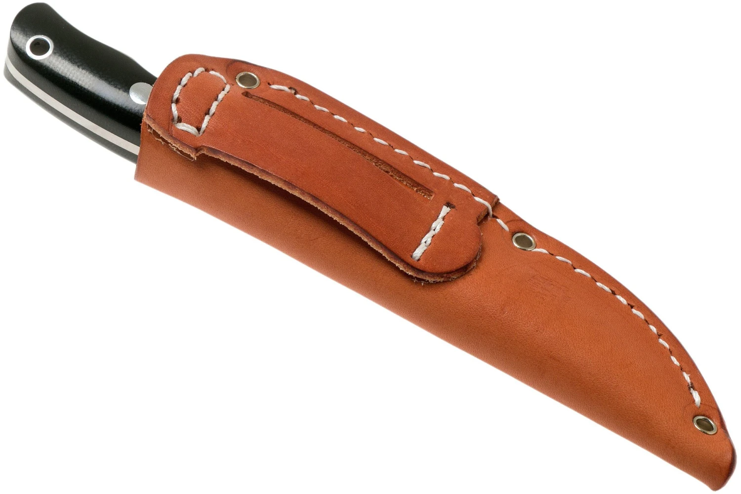 Bark River Lil’ Canadian CPM 3V Black Canvas Micarta Cuchillo Fijo 9 Bark River Lil’ Canadian CPM 3V Black Canvas Micarta Cuchillo Fijo - Imagen 7