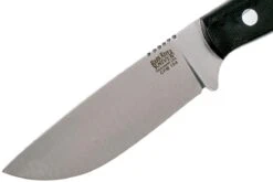 Bark River Bravo Necker II CPM 154CM, Black Canvas Micarta, Funda Marrón -Böker || Spyderco || Buck Ventas BRK07 002BRKC 03 bark river brk07 002brkc 03