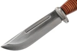 Bark River Quartermaster CPM 3V, Stacked Leather -Böker || Spyderco || Buck Ventas BRK07 229SDL 03 bark river knives