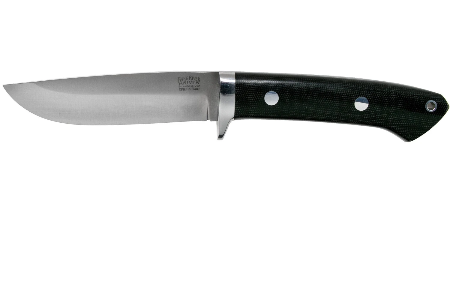 Bark River Wilderness 5 Cru-Wear Black Canvas Micarta 3 Bark River Wilderness 5 Cru-Wear Black Canvas Micarta