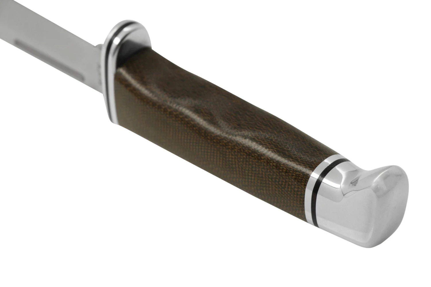 Buck 117 Brahma Pro, Green Micarta, 0117GRS, Cuchillo De Caza 6 Buck 117 Brahma Pro, Green Micarta, 0117GRS, Cuchillo De Caza - Imagen 4