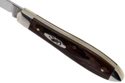 Case Tear Drop Bose Rustic Red Richlite, 13627, TB101028 SS Navaja -Böker || Spyderco || Buck Ventas CE13627 06 case