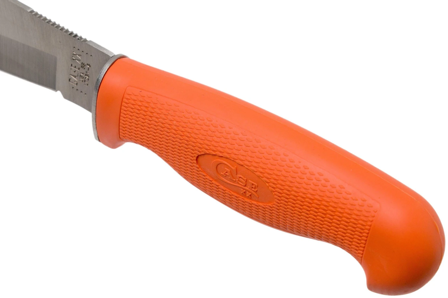 Case Utility Skinner, Orange Hunters, Textured Synthetic, 18504, LT281-6 SS Cuchillo Fijo 6 Case Utility Skinner, Orange Hunters, Textured Synthetic, 18504, LT281-6 SS Cuchillo Fijo - Imagen 4