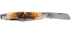 Case Large Stockman Amber Jigged Bone, 00204, 6375 CV Navaja -Böker || Spyderco || Buck Ventas CE204 04 case ce204 04