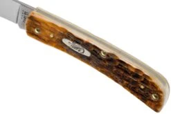 Case Sod Buster Jr Amber Jigged Bone, 30092, 6137 CV Navaja -Böker || Spyderco || Buck Ventas CE30092 07 case