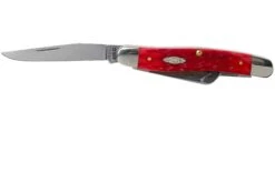 Case Medium Stockman Dark Red Bone, Peach Seed Jig, 31951, 6318 CV Navaja -Böker || Spyderco || Buck Ventas CE31951 03 case