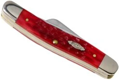 Case Medium Stockman Dark Red Bone, Peach Seed Jig, 31951, 6318 CV Navaja -Böker || Spyderco || Buck Ventas CE31951 04 case