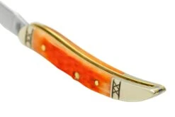 Case Small Texas Toothpick 35817 Crandall Jig Cayenne Bone, Navaja -Böker || Spyderco || Buck Ventas CE35817 04 case
