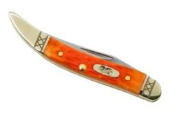 Case Small Texas Toothpick 35817 Crandall Jig Cayenne Bone, Navaja -Böker || Spyderco || Buck Ventas CE35817 06 case