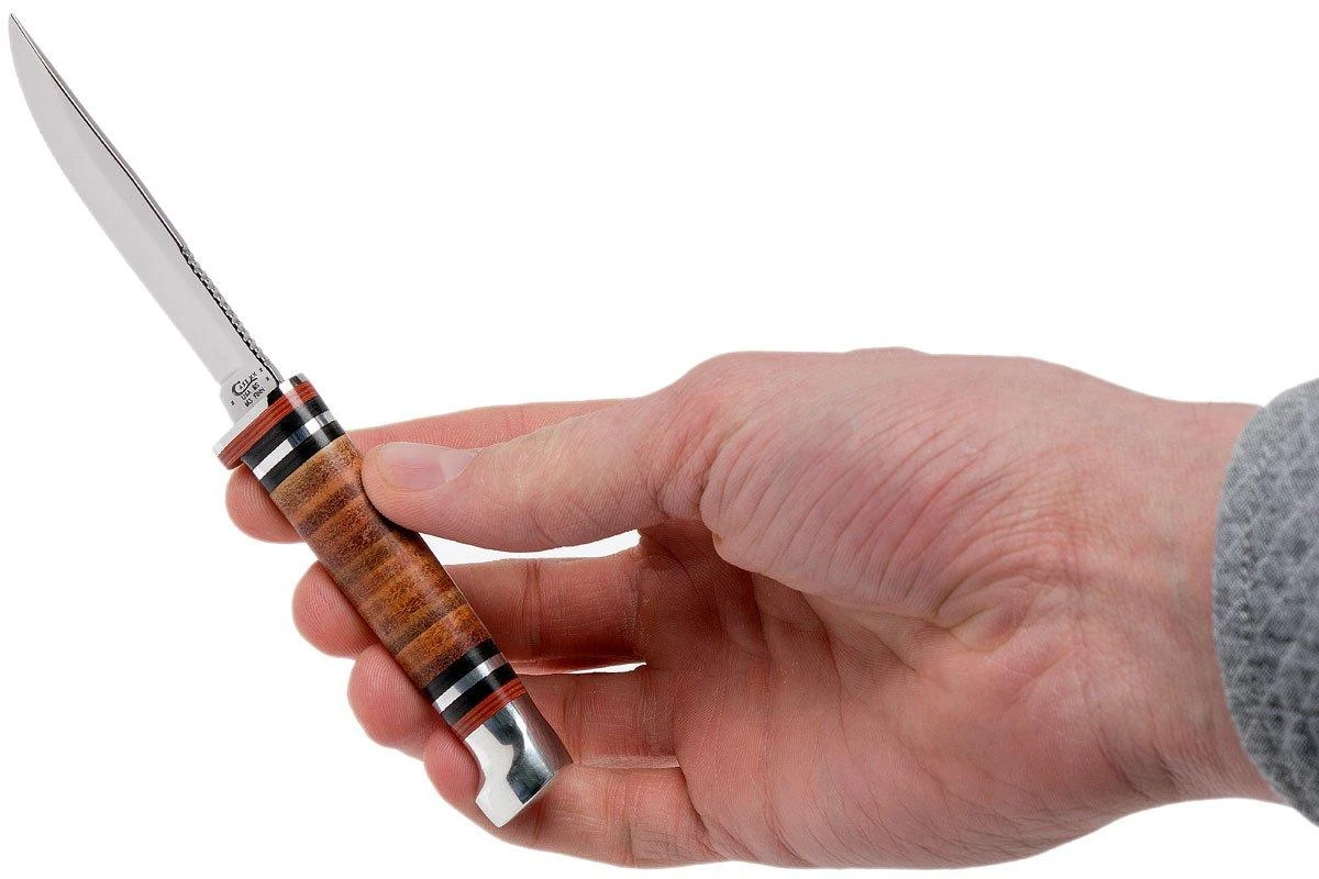 Case Leather Hunter Fixed 00379, M3FINN SS, Cuchillo De Caza 8 Case Leather Hunter Fixed 00379, M3FINN SS, Cuchillo De Caza - Imagen 6