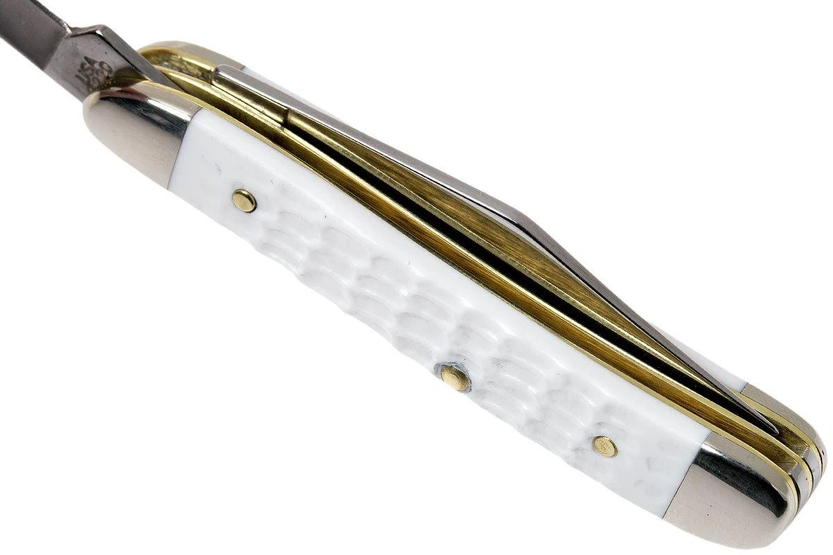 Case Peanut SparXX White Synthetic, 60188, 6220 SS Navaja 10 Case Peanut SparXX White Synthetic, 60188, 6220 SS Navaja - Imagen 8