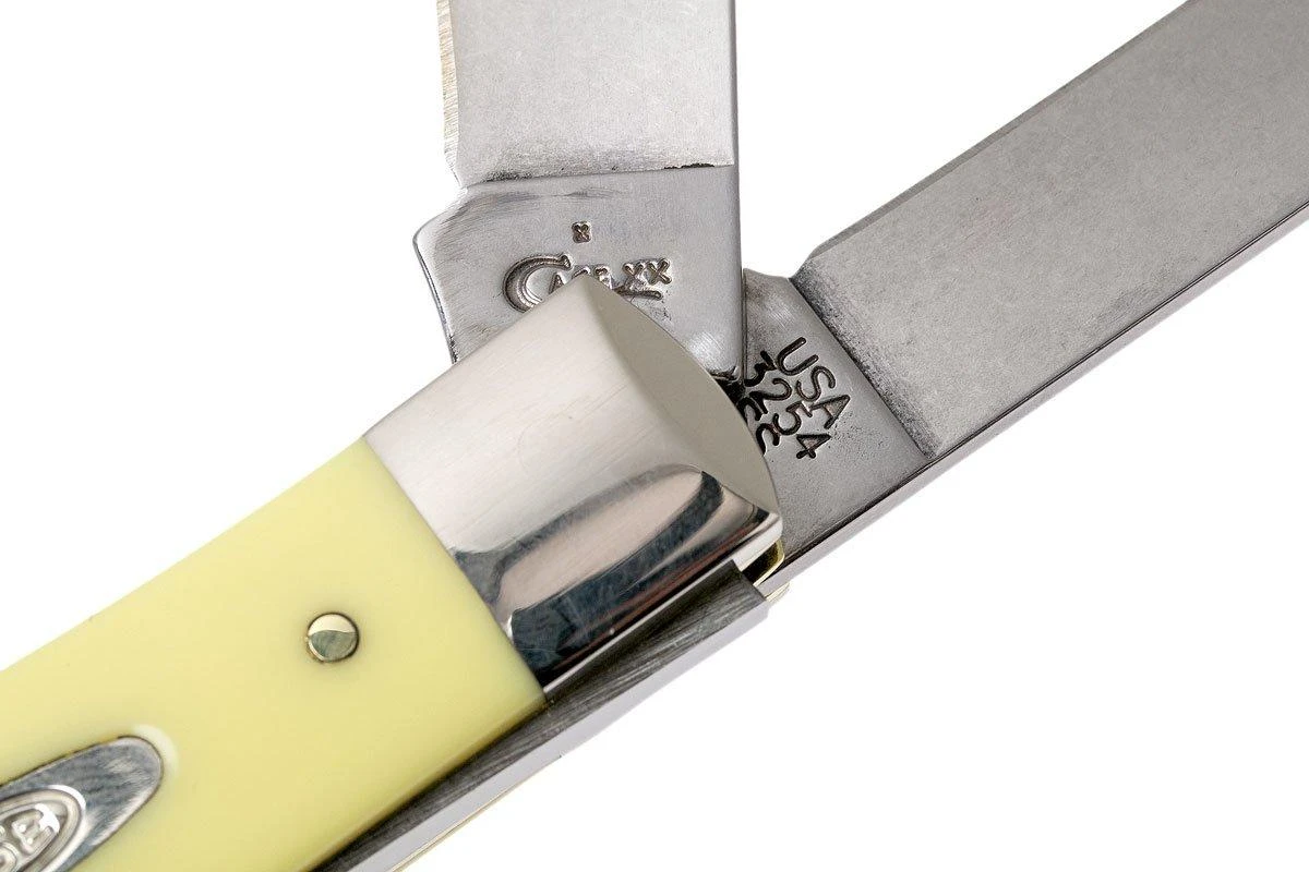 Case Trapper Yellow Synthetic, 80161, 6254 SS Navaja 8 Case Trapper Yellow Synthetic, 80161, 6254 SS Navaja - Imagen 6