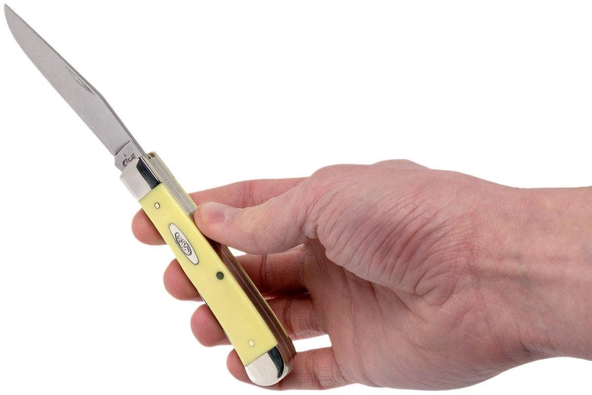 Case Trapper Yellow Synthetic, 80161, 6254 SS Navaja 11 Case Trapper Yellow Synthetic, 80161, 6254 SS Navaja - Imagen 9