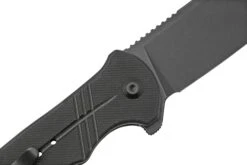 Civivi Cogent C20038D-1 Blackwashed Plain Edge, Black G10 Navaja -Böker || Spyderco || Buck Ventas CIC20038D 1 05 civivi