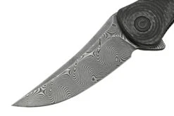 Civivi Synergy 3 C20075A-DS1 Damascus, Black G10, Fibra De Carbono Navaja, Diseño Jim O'Young 10 Civivi Synergy 3 C20075A-DS1 Damascus, Black G10, Fibra De Carbono Navaja, Diseño Jim O'Young -Böker || Spyderco || Buck Ventas CIC20075A DS1 03 civivi