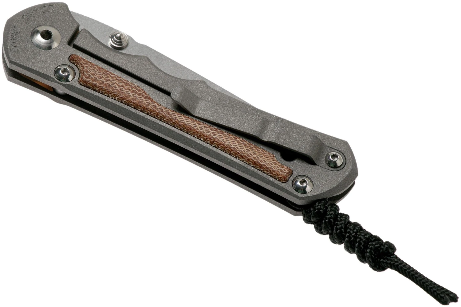 Chris Reeve Large Inkosi Natural Micarta Tanto LIN-1046 Navaja 6 Chris Reeve Large Inkosi Natural Micarta Tanto LIN-1046 Navaja - Imagen 4