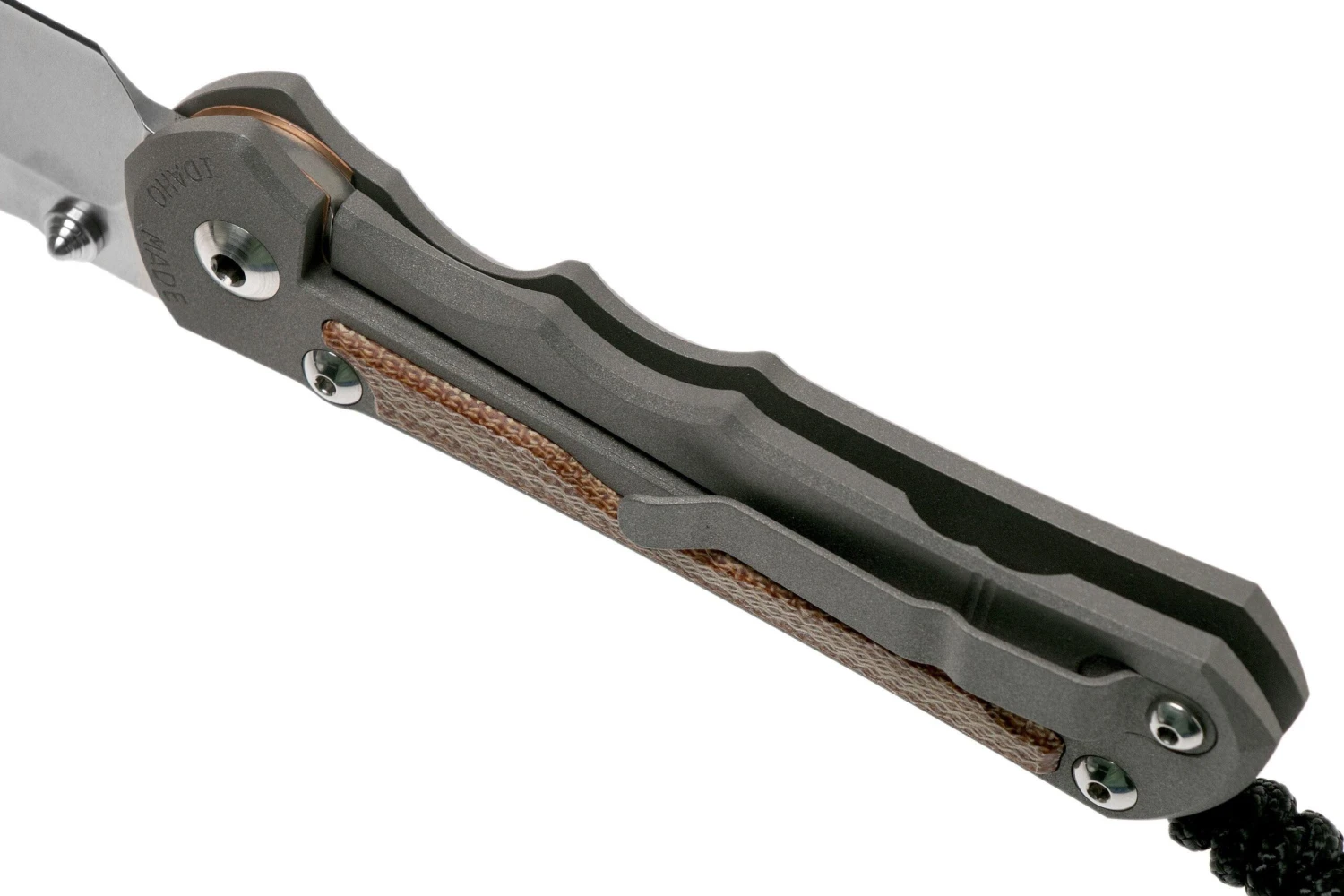 Chris Reeve Large Inkosi Natural Micarta Tanto LIN-1046 Navaja 7 Chris Reeve Large Inkosi Natural Micarta Tanto LIN-1046 Navaja - Imagen 5