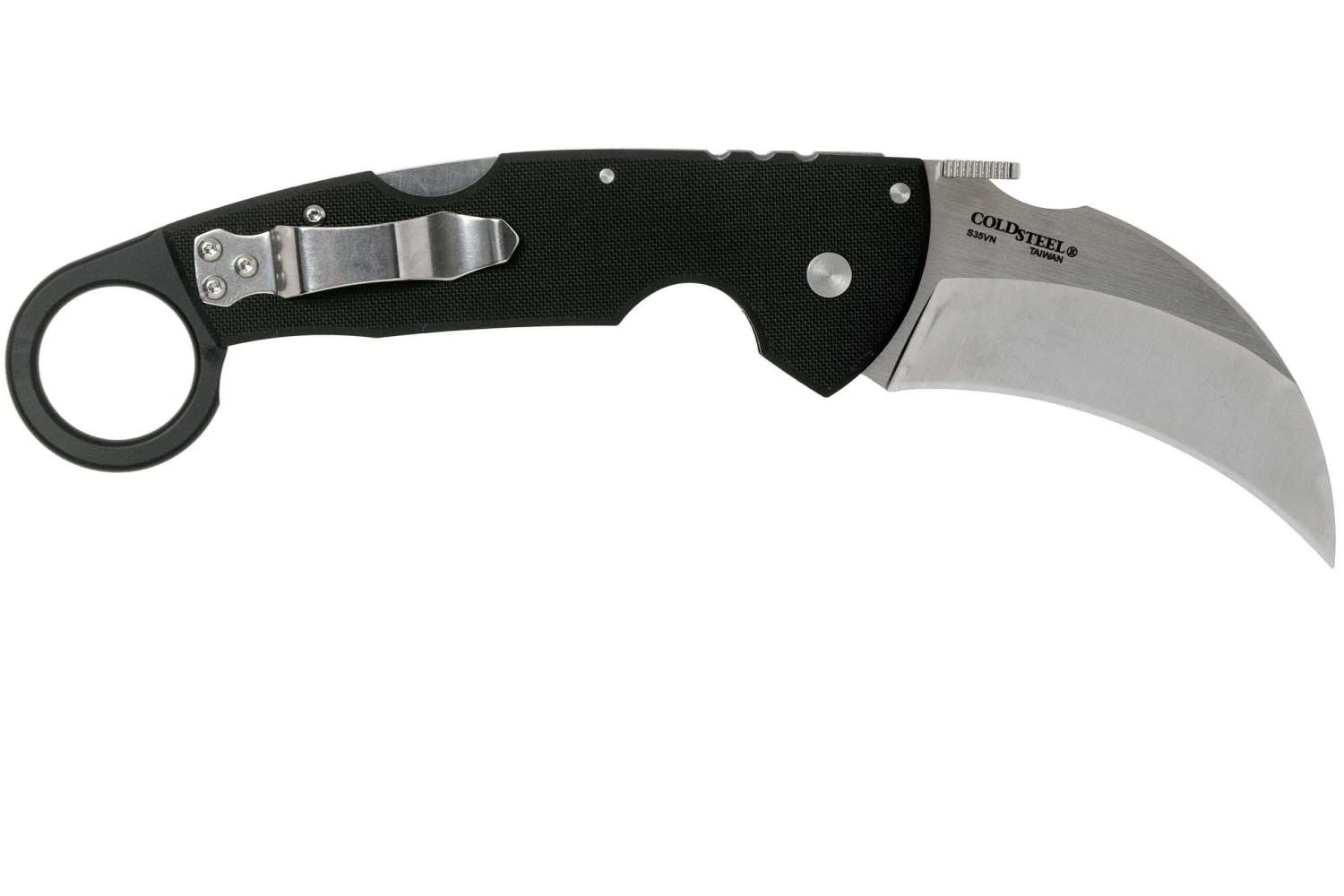 Cold Steel Tiger Claw Plain Edge 22C Karambit Navaja 4 Cold Steel Tiger Claw Plain Edge 22C Karambit Navaja - Imagen 2