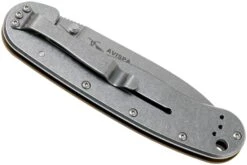 ESEE Avispa Navaja, Stonewashed D2 Blade, Coyote Brown Handle BRK1302CB -Böker || Spyderco || Buck Ventas EE AVISPA CB D2 04 esee knives