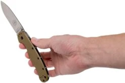 ESEE Avispa Navaja, Stonewashed D2 Blade, Coyote Brown Handle BRK1302CB -Böker || Spyderco || Buck Ventas EE AVISPA CB D2 08 esee knives