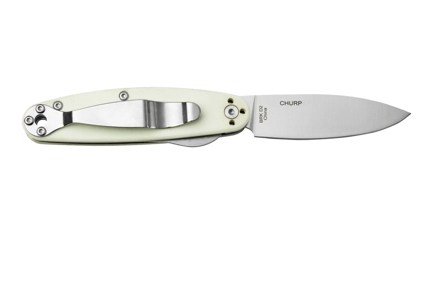 ESEE Churp EE-CH-07 D2, White Micarta Navaja 4 ESEE Churp EE-CH-07 D2, White Micarta Navaja - Imagen 2