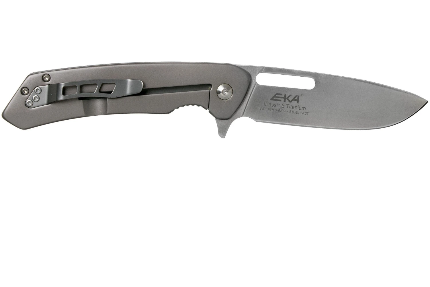 EKA Classic 8 Titanium 100508 Cuchillo De Bolsillo 4 EKA Classic 8 Titanium 100508 Cuchillo De Bolsillo - Imagen 2