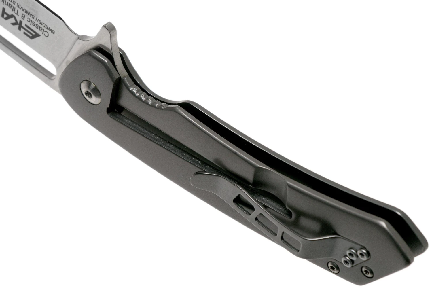 EKA Classic 8 Titanium 100508 Cuchillo De Bolsillo 7 EKA Classic 8 Titanium 100508 Cuchillo De Bolsillo - Imagen 5