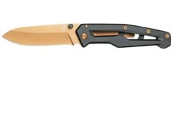 Gerber Paralite Folder, Negro Y Dorado, Navaja