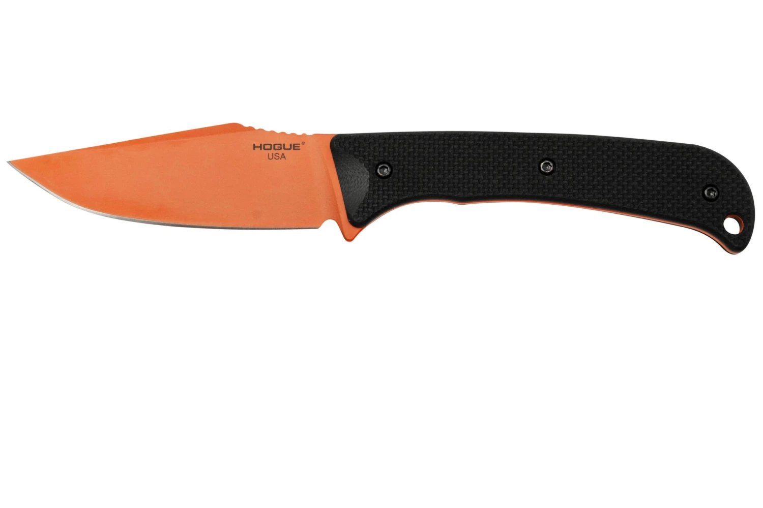 Hogue Extrak 35864 Orange Cerakote, Cuchillo De Caza Con Funda De Kydex 3 Hogue Extrak 35864 Orange Cerakote, Cuchillo De Caza Con Funda De Kydex