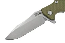 Rick Hinderer Eklipse 3.5” Spearpoint S45VN, Stonewash, OD Green G10, Navaja -Böker || Spyderco || Buck Ventas HRK EK 35 SP SW OD 03 rickhinderer